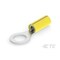 Te Connectivity Ring Terminal, 3/8 in Stud Size, 10 AWG, 300 V, Nylon Insulated, Yellow 2-320577-2 - alternate 1